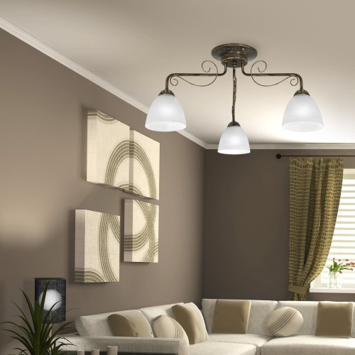 Люстра потолочная 3 плафона S2205-3