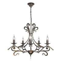 Люстра Петрасвет S3125-5, 5хЕ14 макс. 60Вт