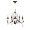 Люстра подвесная с хрусталем 5 ламп S8046-5