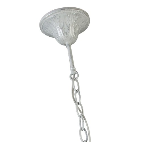 Люстра подвесная 5 рожковая хрусталь белая S3143-5