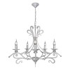 Люстра подвесная 5 рожковая хрусталь белая S3143-5
